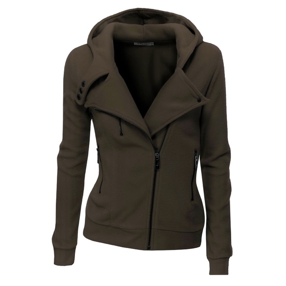 Fleece Moto jacket